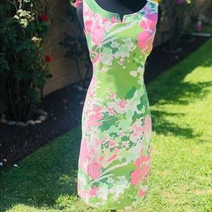 Talbots Pink and Floral Dress